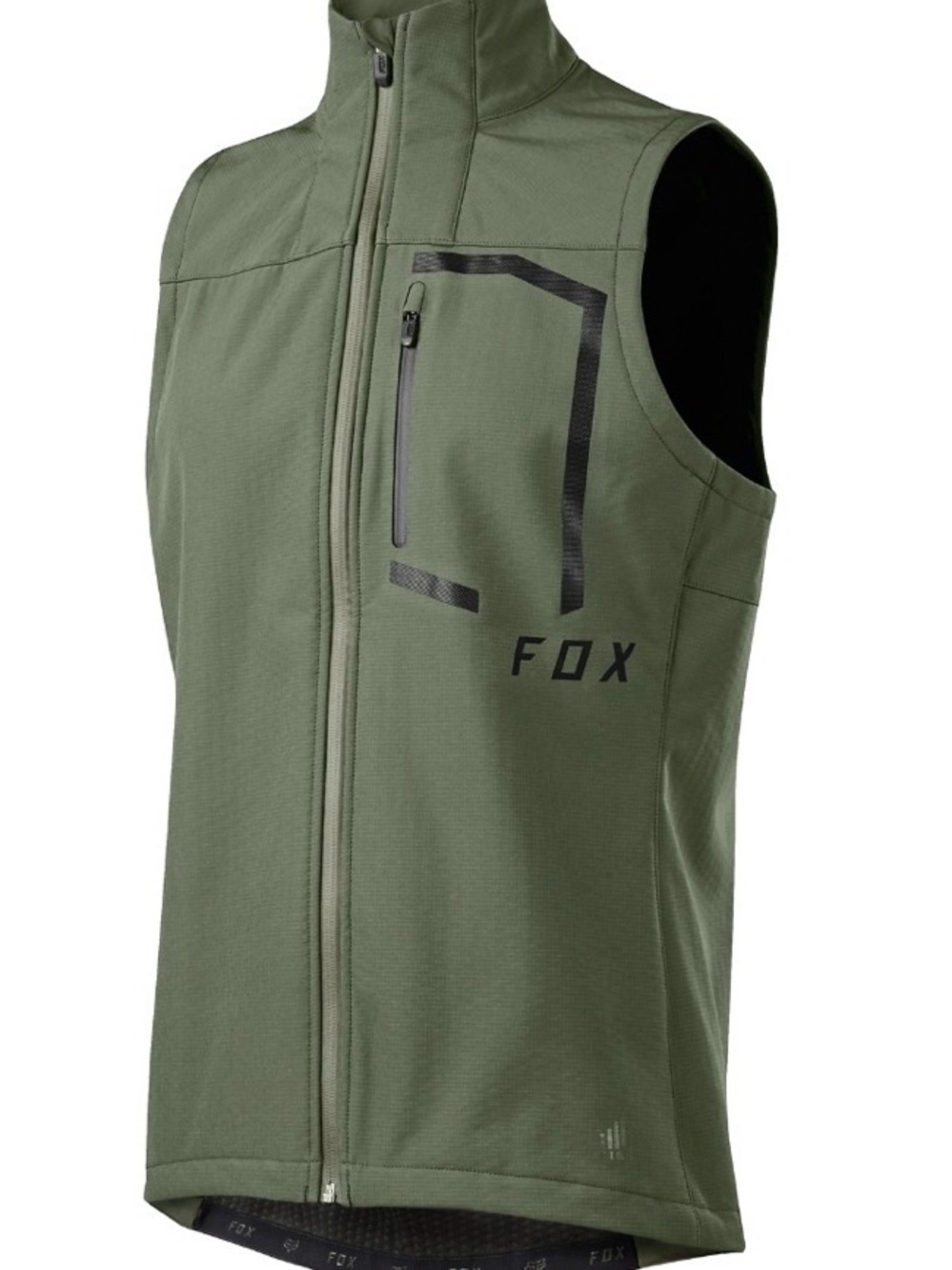Fox Racing Attack Fire Vest Mens MTB Vest Large Dark Fatigue